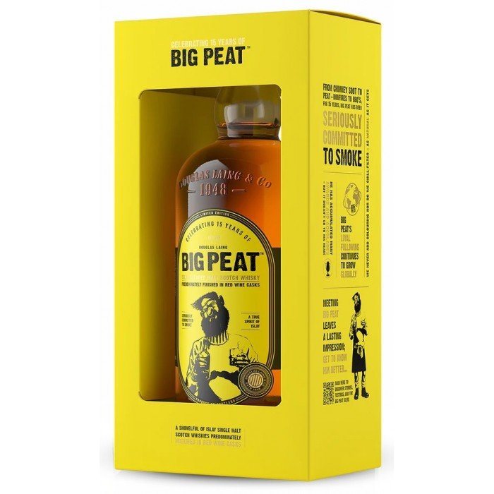 ウイスキー Big Peat 15 Years Celebrating Edition Купити віскі Big Peat 15th Anniversary Edition в Україні та Києві